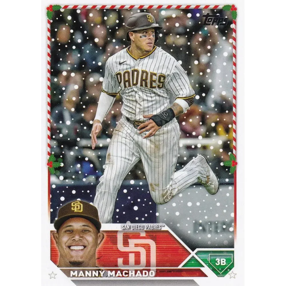 2023 Topps Holiday Manny Machado H169 San Diego Padres